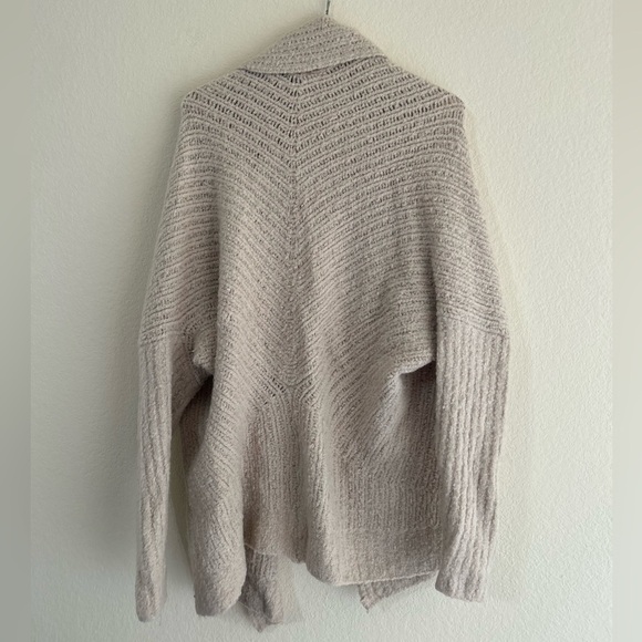 Sleeping On Snow Anthropologie Cardigan Sweater Size XXS Oversize Alpaca Wool - Picture 3 of 9
